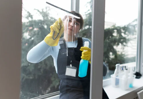 Nettoyage de vitres intérieures et extérieures à Pourrières